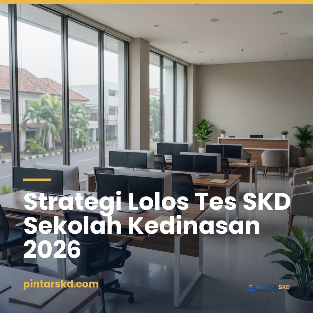 Menyusun Langkah Strategis Tes SKD Sekolah Kedinasan: Analisis Karakteristik Subtes, Mekanisme CAT BKN, dan Penentuan Satu Pilihan Mutlak